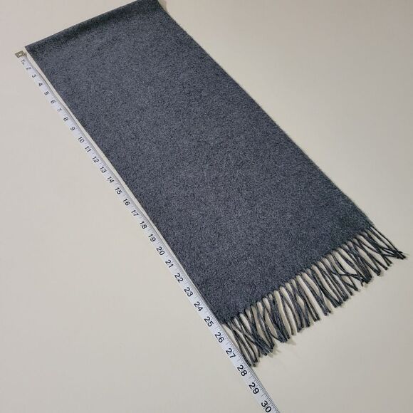 FRAAS Cashmink Charcoal Grey Scarf - Picture 3 of 6